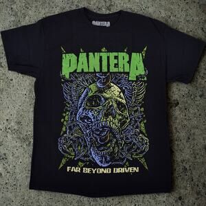 Pantera Far Beyond Driven Band T Shirt Mens Large Black Graphic Tee 2023 Metal